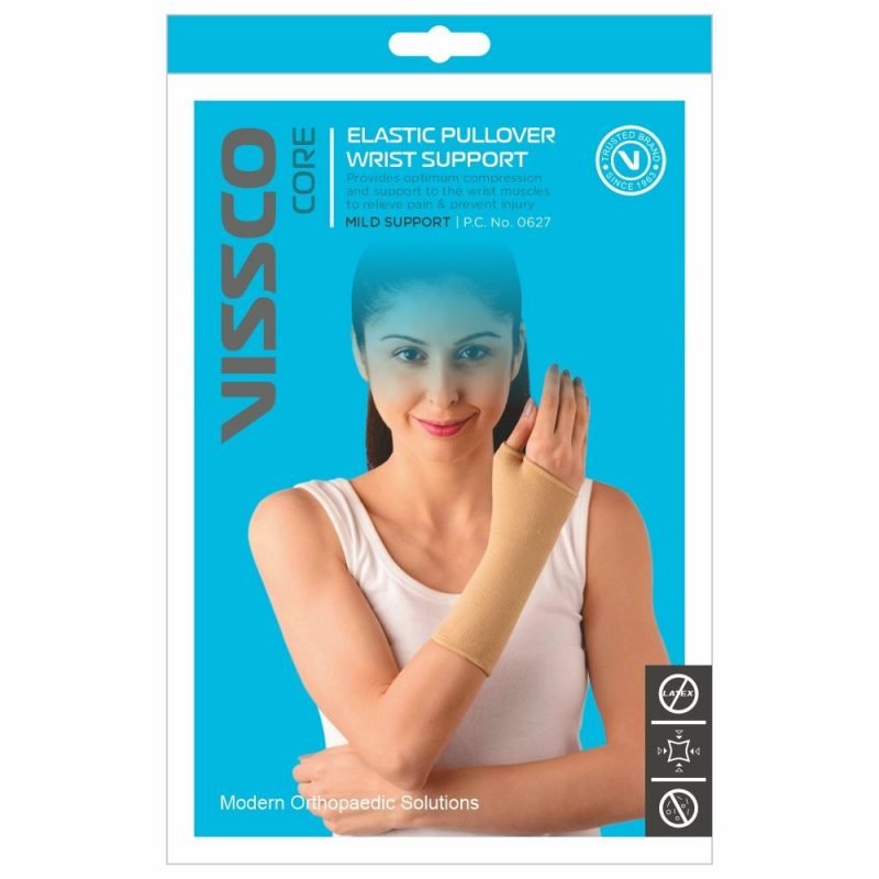 Vissco Elastic Pullover Wrist Support packaging