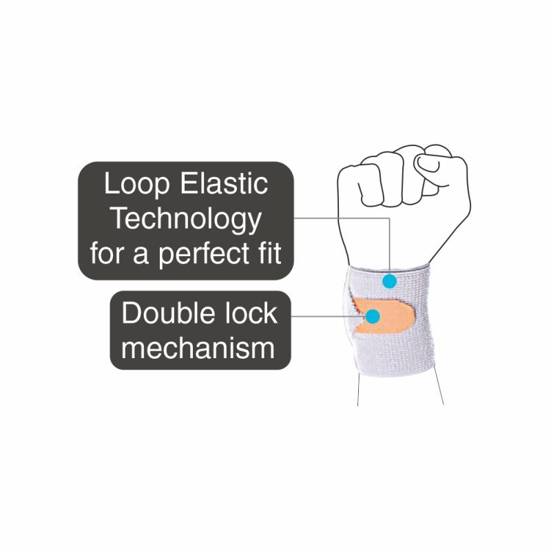 Vissco Wrist Binder With Double Lock features