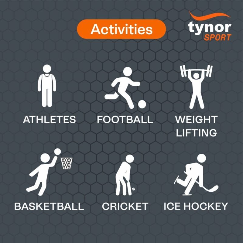 Tynor Ankle Binder Air Pro activities